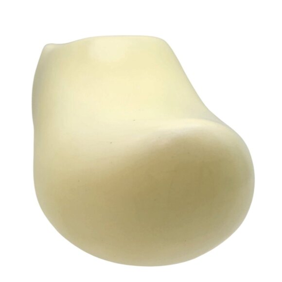 Vintage Ceramic Dutch shoe Clog Yellow Made in Taiwan 6.5" Cottagecore European - Picture 3 of 8